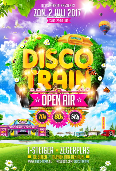 Disco-Train Flyers 2017