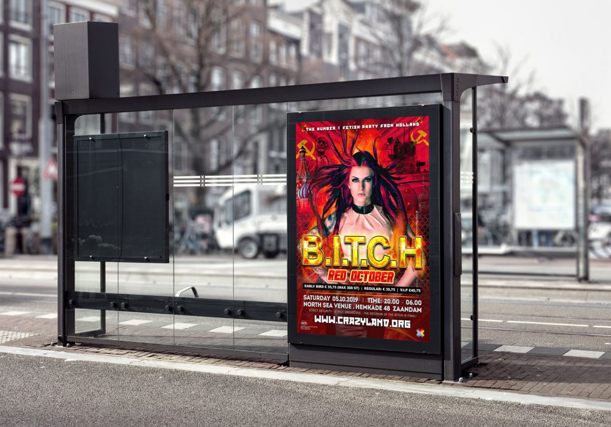 Crazyland Outdoor Reclame