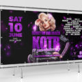 Kinky on the Beach Hekbanner, Offline Promotions | Custom Way