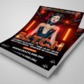 BITCH Flyer design, Grafische Vormgeving | Custom Way